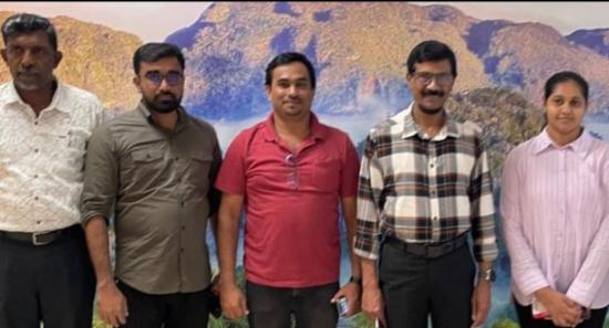 Tilvin Silva Leads JVP Delegation to India